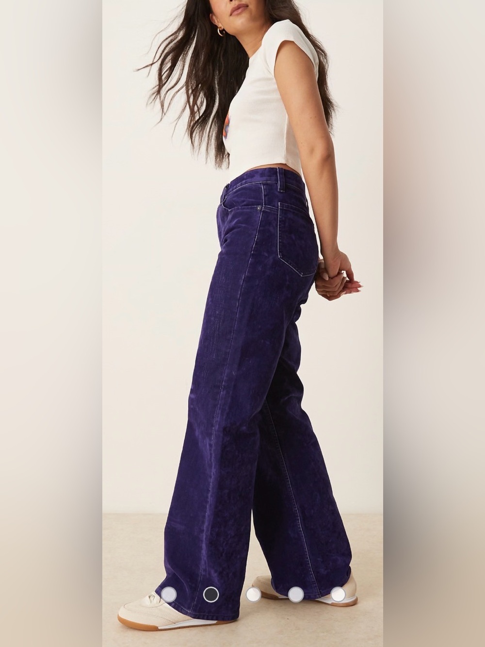 Free people tinsley baggy high waist jeans NWOT SAMPLES